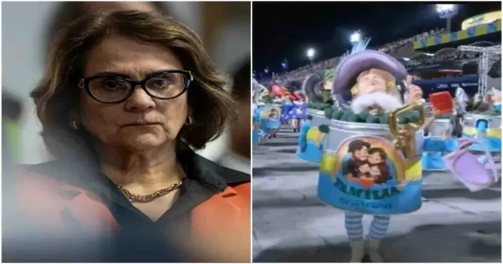 La senadora brasileña Damares Alves anunció que impulsará acciones legales tras el controvertido desfile de la escuela de samba Acadêmicos de Niterói durante el Carnaval