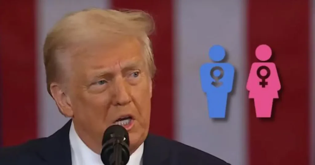 El presidente de Estados Unidos, Donald Trump, volvió a generar una intensa polémica tras realizar declaraciones sobre la identidad de género