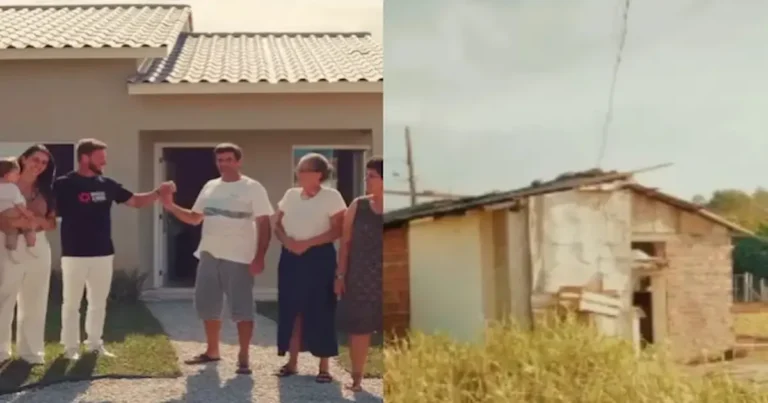 Una iniciativa solidaria impulsada por la Iglesia Abba Pai transformó la vida de una familia en situación de extrema vulnerabilidad en la ciudad de Criciúma.