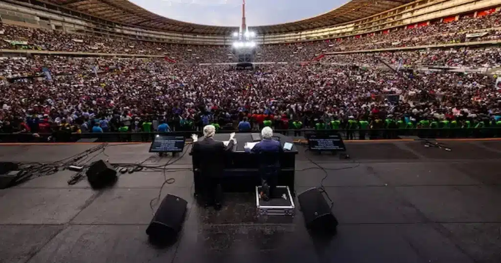 Más de 9.400 personas decidieron entregar su vida a Jesucristo durante el festival evangelístico “Esperanza Lima”, realizado el 7 y 8 de marzo