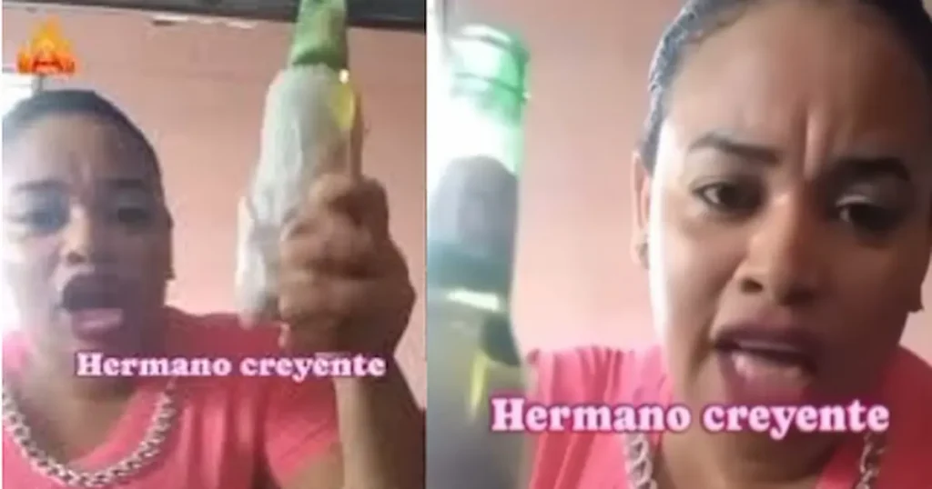 Un video que circula en redes sociales ha generado un intenso debate luego de mostrar a una mujer predicando sobre temas