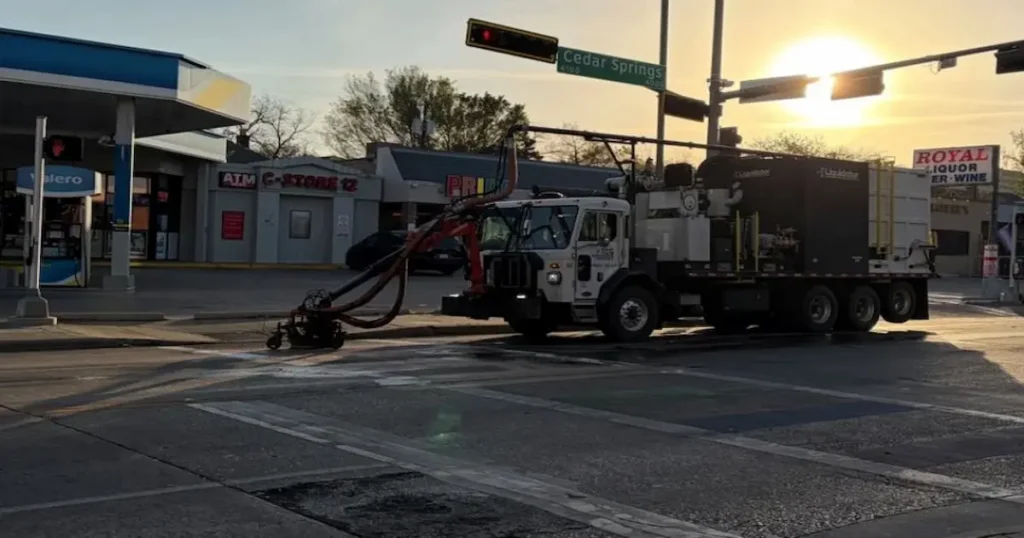 Los equipos de mantenimiento comenzaron este lunes a retirar los pasos de peatones con los colores del arcoíris en la ciudad de Dallas