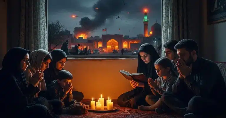 imagen IA cristianos en iran guerra eeuu e israel futuro incierto