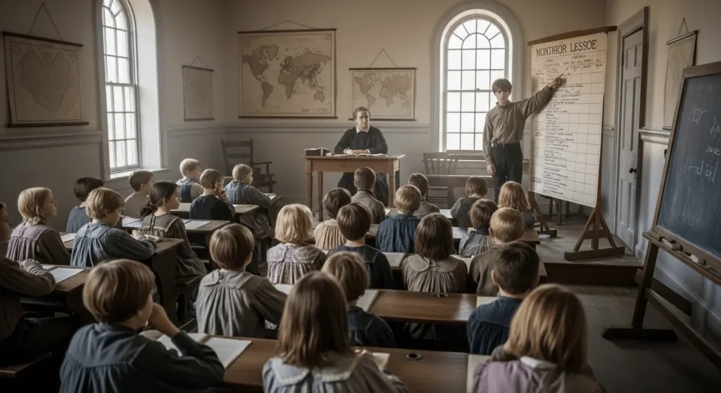 el sistema monitorial de la escuela dominical