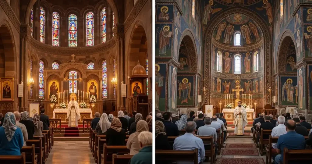 Las iglesias históricas reconocidas oficialmente por el Estado de Irán —como la Iglesia Apostólica Armenia y la Iglesia Asirio-Caldea