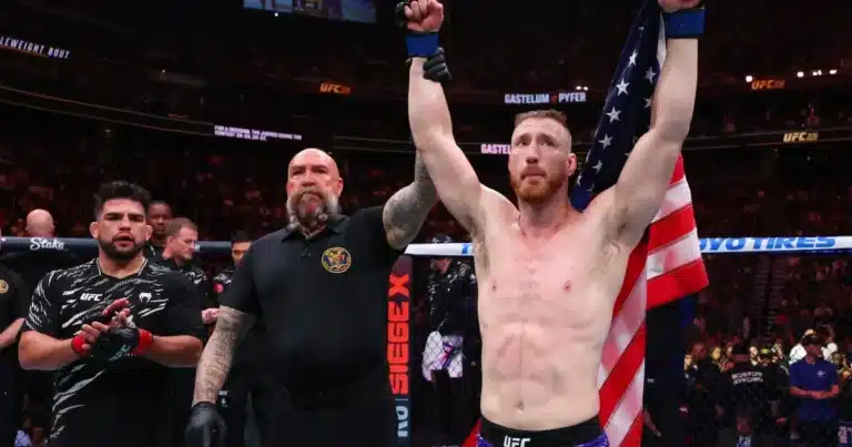 Eso fue lo que ocurrió el pasado 28 de marzo en Seattle, Estados Unidos, cuando el luchador estadounidense Joe Pyfer sorprendió al público tras una contundente victoria en la Ultimate Fighting Championship.