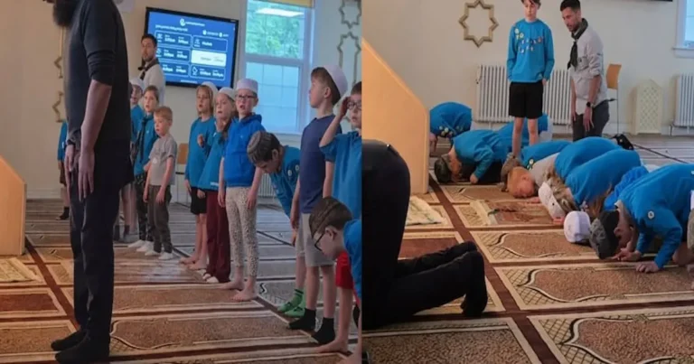 Un video difundido recientemente en redes sociales generó un intenso debate al mostrar a un grupo de niños participando en una oración