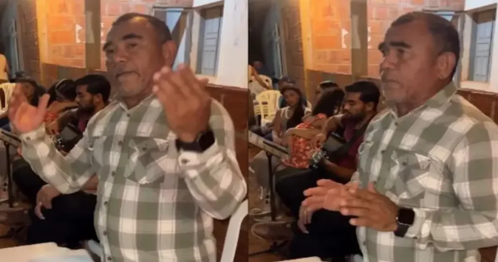 Un hombre brasileño identificado como Christian Valdir afirmó haber experimentado una sanación milagrosa después de sufrir durante