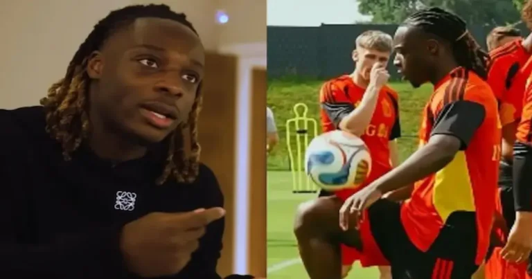 El futbolista belga Jeremy Doku, quien actualmente disputa la Copa del Mundo con la selección de Bélgica, compartió un contundente testimonio