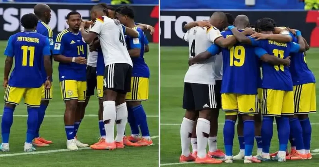 La contundente victoria de Alemania por 7-1 sobre Curazao en el Mundial dejó una de las imágenes más impactantes fuera del marcador.