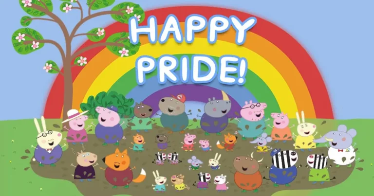 La popular serie infantil Peppa Pig volvió a estar en el centro del debate luego de que su cuenta oficial en Instagram publicara un mensaje deseando