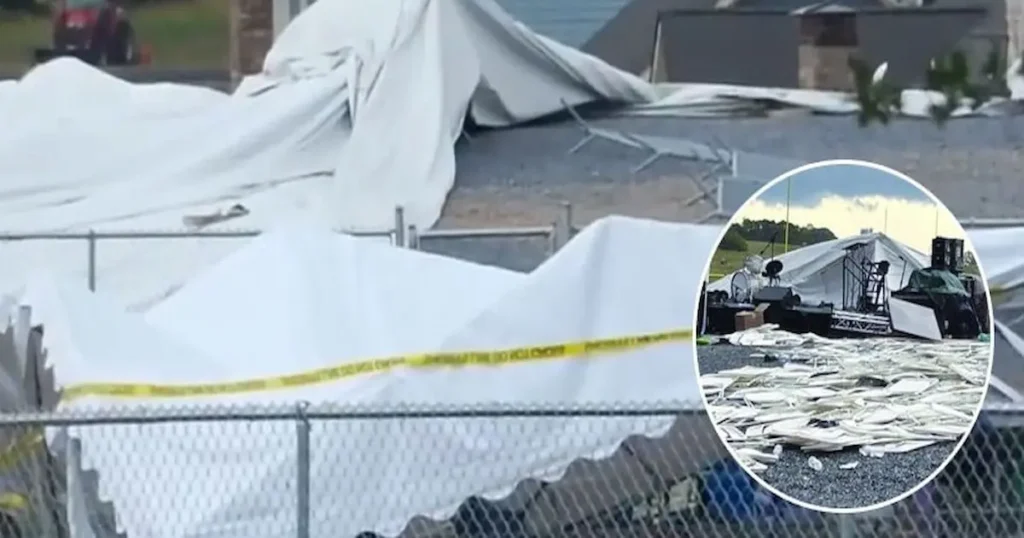 El incidente ocurrió cuando el pastor Troy Keaton se preparaba para despedir a los asistentes y enviarlos a sus vehículos debido a la proximidad de la tormenta. Según relató el propio líder de la iglesia
