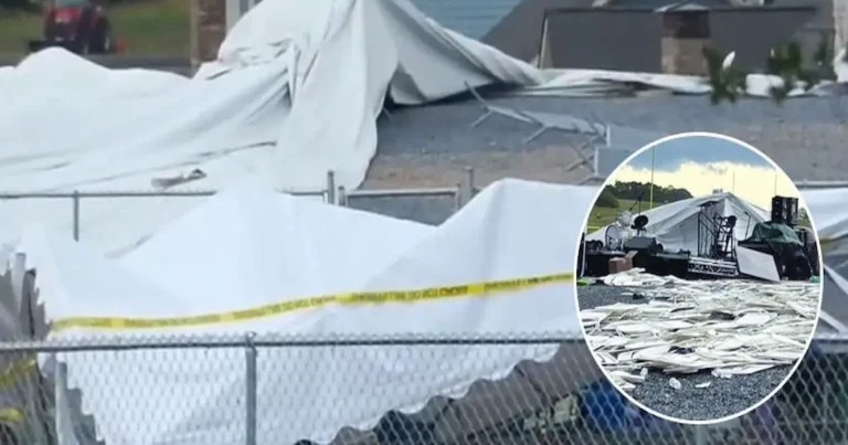 El incidente ocurrió cuando el pastor Troy Keaton se preparaba para despedir a los asistentes y enviarlos a sus vehículos debido a la proximidad de la tormenta. Según relató el propio líder de la iglesia