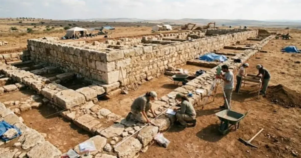 Un equipo de la organización Associates for Biblical Research (ABR) anunció el hallazgo de nuevas estructuras en Tel Siló, en Cisjordania, que podrían estar relacionadas con el lugar donde, según el relato bíblico, permaneció el Arca de la Alianza