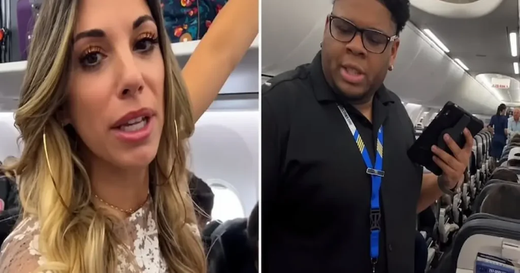 La evangelista cristiana Whitney Lynn fue obligada a abandonar un avión de Alaska Airlines luego de levantarse de su asiento