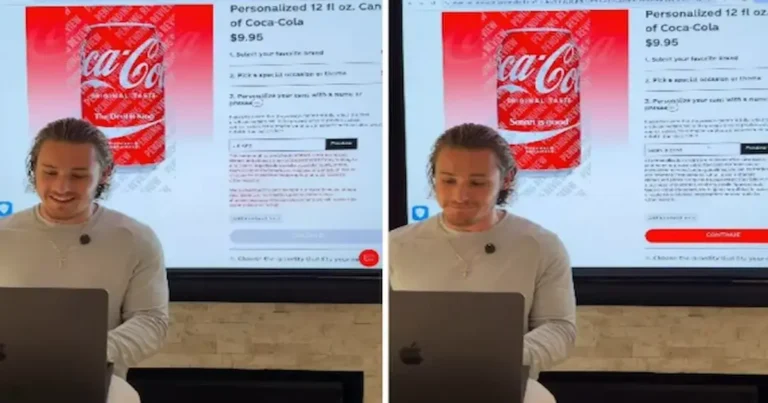 Una herramienta de personalización de Coca-Cola quedó en el centro de la controversia después de que una prueba realizada