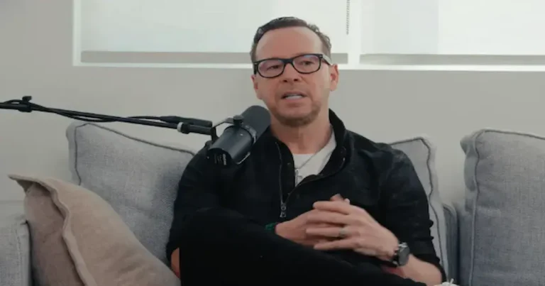 El actor y cantante estadounidense Donnie Wahlberg, conocido por su trayectoria en Hollywood y por formar parte del grupo